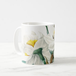 Doppelte Narzisse, Pierre-Joseph Redouté, 1827 Kaffeetasse