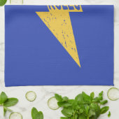 Doppelte negative Englischkenntnisse Geschirrtuch (Gefaltet)