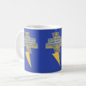 Doppelte negative Englischkenntnisse Kaffeetasse (Vorderseite Links)