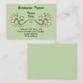 Doppelte OM-Visitenkarte Visitenkarte (Vorne/Hinten)