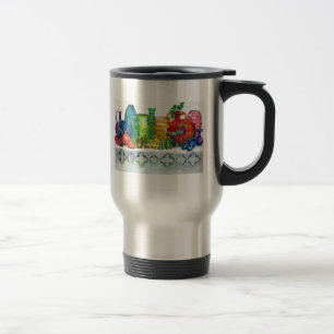 Doppelte Regenbogen-Tasse Reisebecher