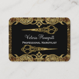 Doppelte Schere-berufliche Art Wellingtons Visitenkarte