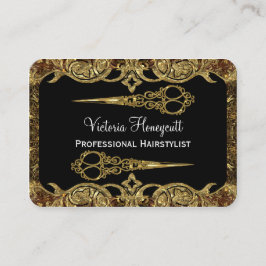 Doppelte Schere-berufliche Art Wellingtons Visitenkarte