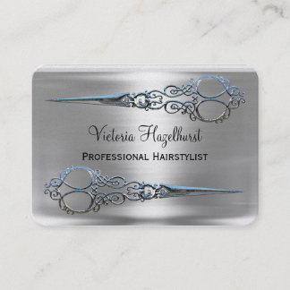 Doppelte Scheren Anmut-Monroes beruflich Visitenkarte