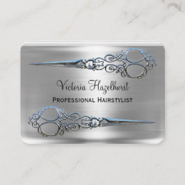 Doppelte Scheren Anmut-Monroes beruflich Visitenkarte