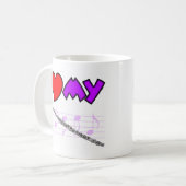 Doppelte Schilfe Kaffeetasse (Vorderseite Links)