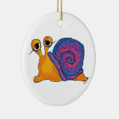 Doppelte Schnecke-runde Verzierung Keramikornament (Rechts)