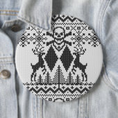 Doppelte schwarze Diamant-Knochen-extremes Button (Beispiel)