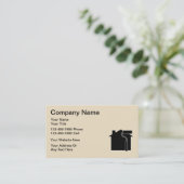 Doppelte Seitenmaler-Visitenkarten Visitenkarte (Stehend Vorderseite)