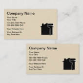 Doppelte Seitenmaler-Visitenkarten Visitenkarte (Vorne/Hinten)