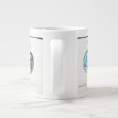 Doppelte Silhouette Jumbo-Tasse (Rückseite)