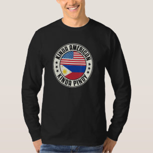 Doppelte Staatsbürgerschaft Amerikanisch Philippin T-Shirt