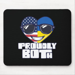 Doppelte Staatsbürgerschaft Stolz auf beide USA Uk Mousepad