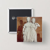 Doppelte Statue der Prinzessinnen Louise Button (Vorne & Hinten)