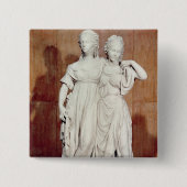Doppelte Statue der Prinzessinnen Louise Button (Vorderseite)