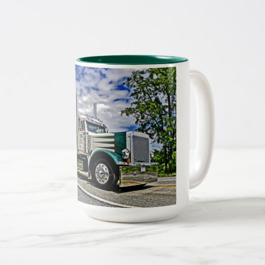 Doppelte Tasse D Peterbilt 379 (VorderseiteRechts)
