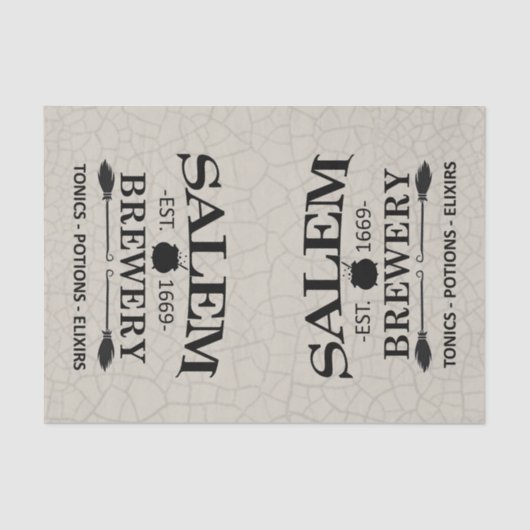 Doppelte Trouble Salems - Background Seidenpapier (Vorderseite)