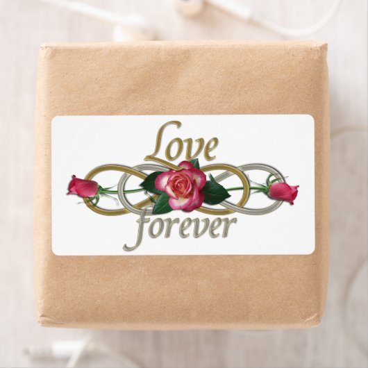 Doppelte Unendlichkeit - Rose Liebe für immer (Insitu)