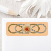 Doppelte Unendlichkeit Silver Gold Rose (Insitu)