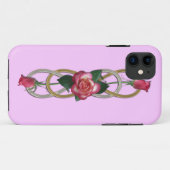 Doppelte Unendlichkeit Silver Gold Rose Case-Mate iPhone Hülle (Rückseite (Horizontal))