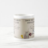 Doppelte Unicorn-Erfolgs-Verein-Tasse.  Getränk Kaffeetasse (Mittel)