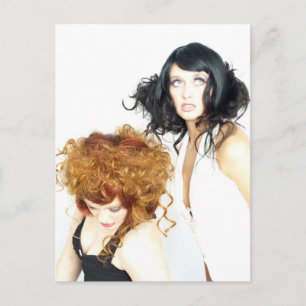 Doppelte Vision Postkarte