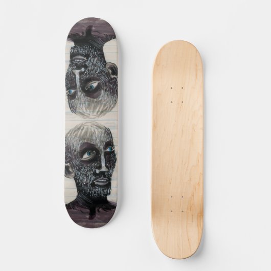Doppelte Vision Skateboard (Vorderseite)