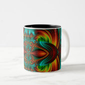 Doppelte Vision Zweifarbige Tasse (VorderseiteRechts)