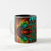 Doppelte Vision Zweifarbige Tasse (Vorderseite Links)
