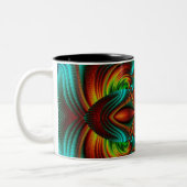 Doppelte Vision Zweifarbige Tasse (Links)