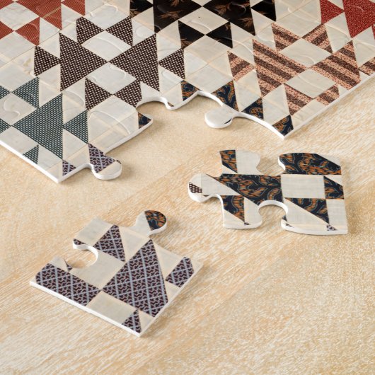 Doppelte X Quilt Puzzle (Seite)