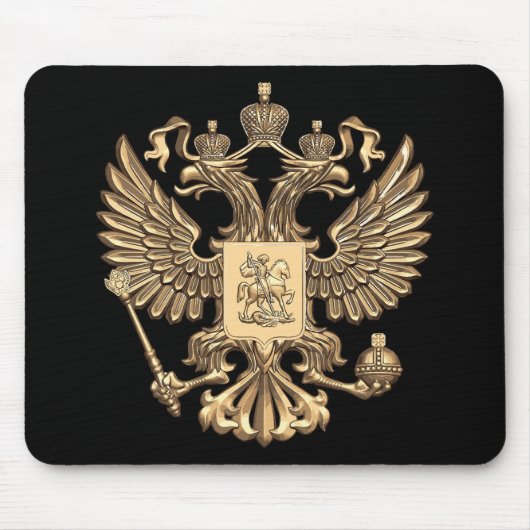 Doppelter Adler Russlands Mousepad (Vorne)