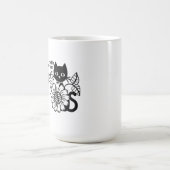 Doppelter Ärger - Pair Cat-Tasse Kaffeetasse (Mittel)
