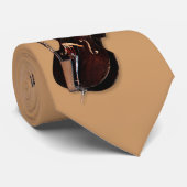 Doppelter Bass-Krawatte - wählen Sie Ihre Farbe Krawatte (Gerollt)