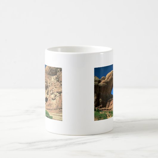 Doppelter Bogen, Bögen Nationalpark, Utah Kaffeetasse (Mittel)