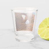 Doppelter Bogen Schnapsglas (Rückseite)