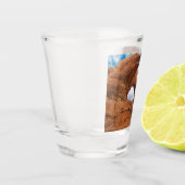 Doppelter Bogen Schnapsglas (Links)