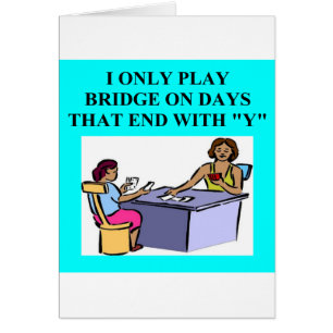 doppelter Bridge-Spieler Entwurf