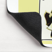 doppelter Bridge-Spieler Entwurf Mousepad (Ecke)