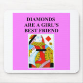 doppelter Bridge-Spieler Entwurf Mousepad (Vorne)