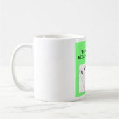 doppelter Bridge-Spieler Kaffeetasse (Links)