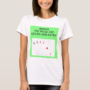 doppelter Bridge-Spieler T-Shirt