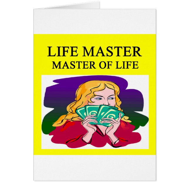 doppelter Bridge-Spieler Witz (Vorne)