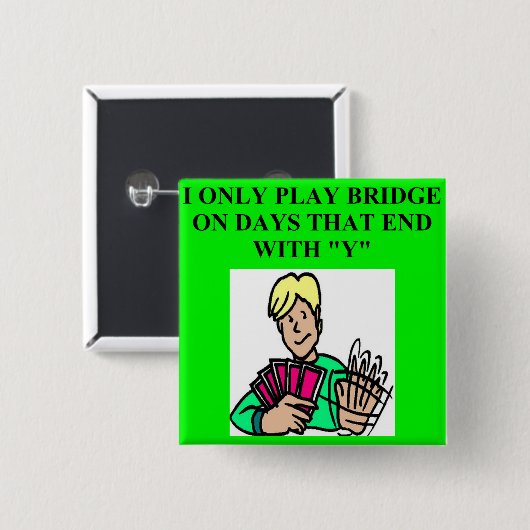 doppelter Brückenspielspieler Button (Vorne & Hinten)