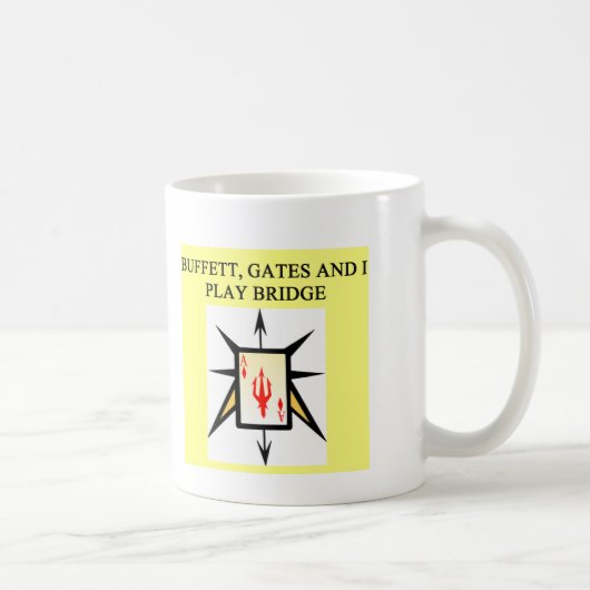 doppelter Brückenspielspieler Kaffeetasse (Rechts)