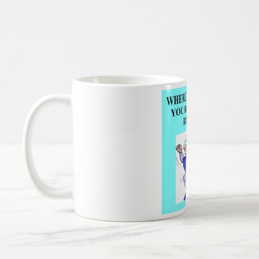 doppelter Brückenspielspieler Kaffeetasse (Links)