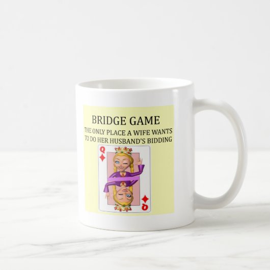 doppelter Brückenspielspieler Kaffeetasse (Rechts)
