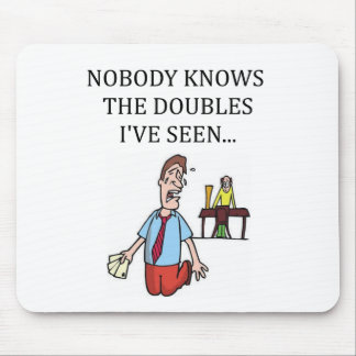 doppelter Brückenspielspieler Mousepad