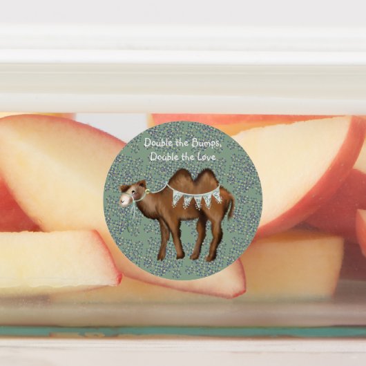 Doppelter Dank Etiketten (Befestigt)