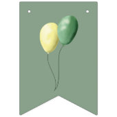 Doppelter Dank Wimpelkette (Zweite Fahne)